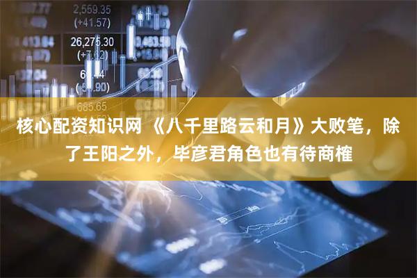 核心配资知识网 《八千里路云和月》大败笔，除了王阳之外，毕彦君角色也有待商榷